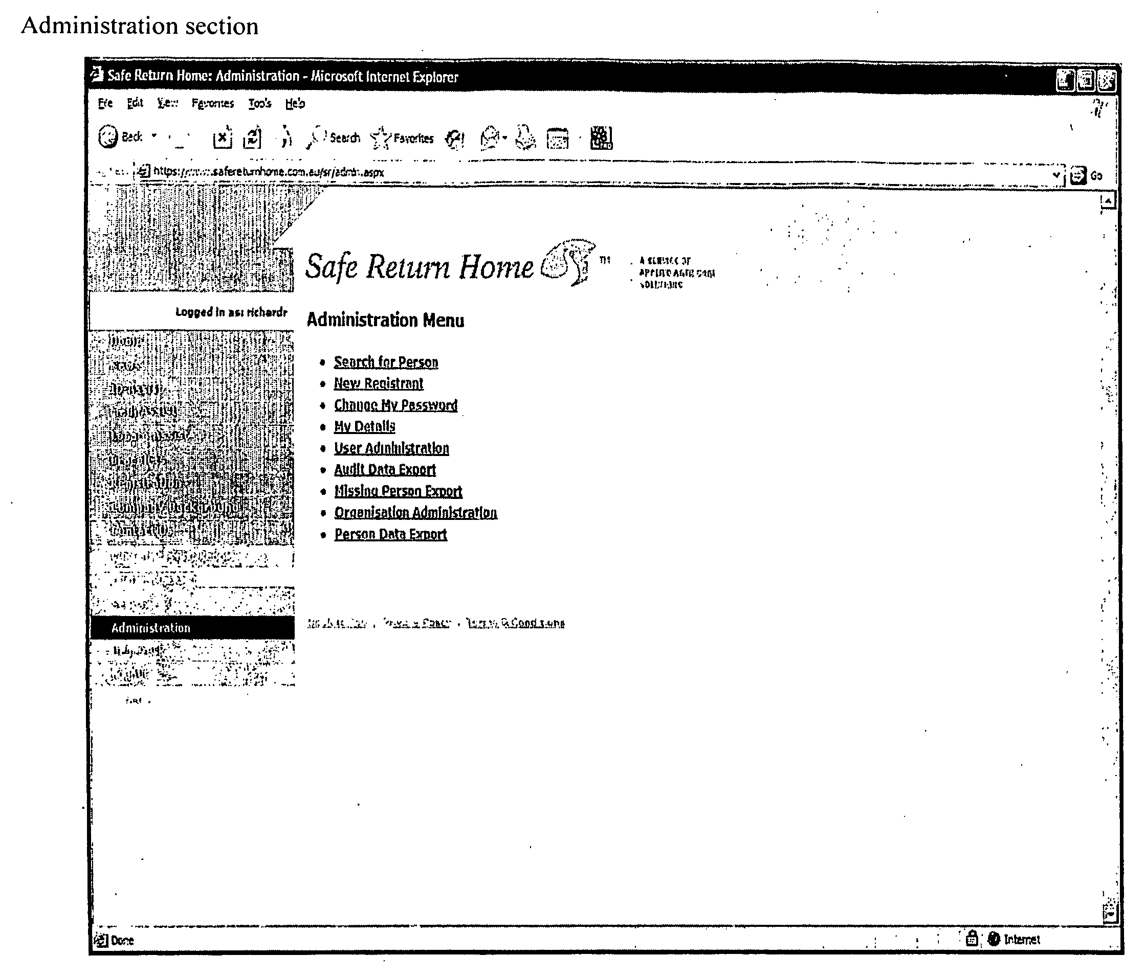 Essential data communication system