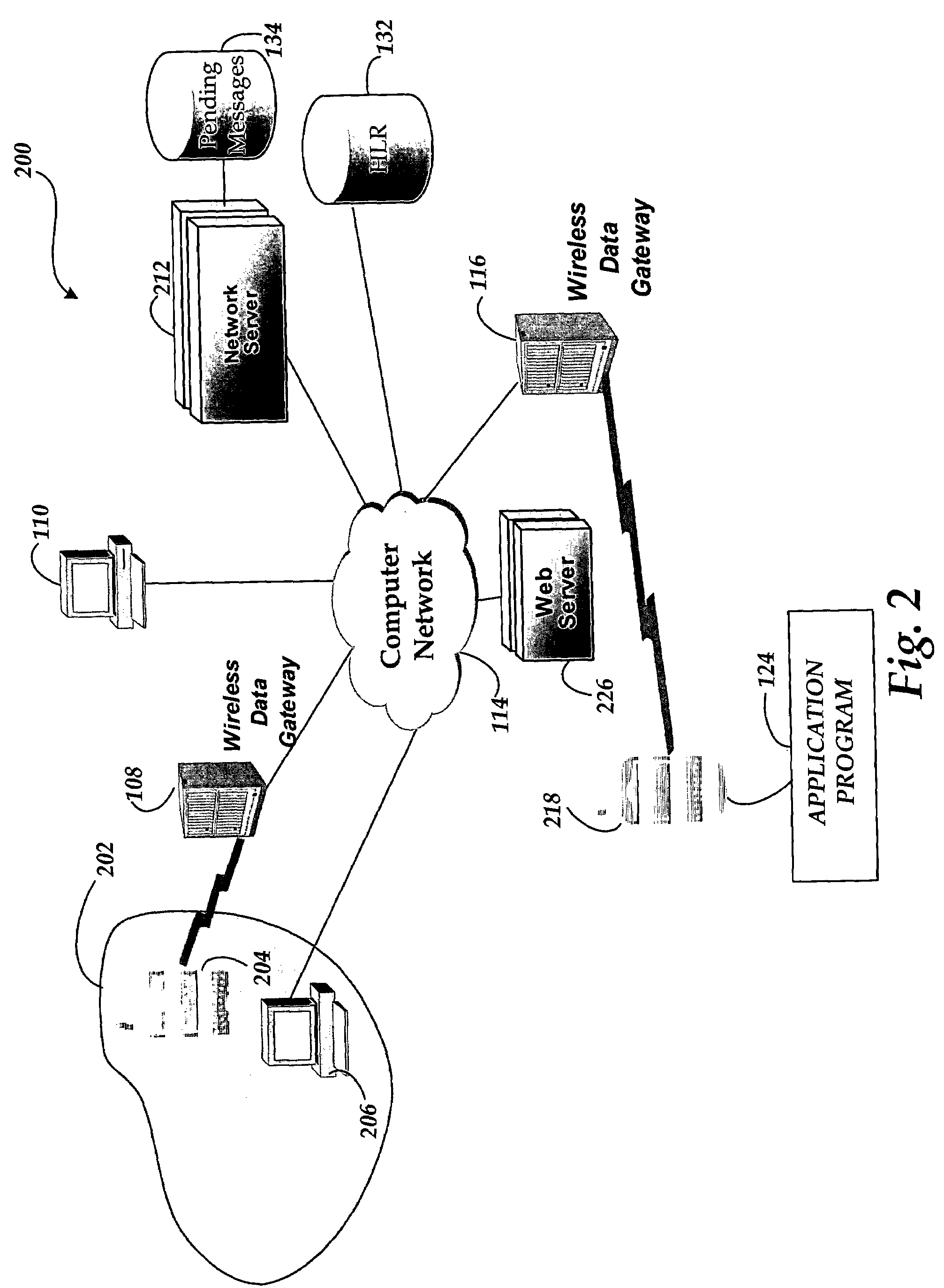 Methods and systems for remotely securing data in a wireless device in a communications network