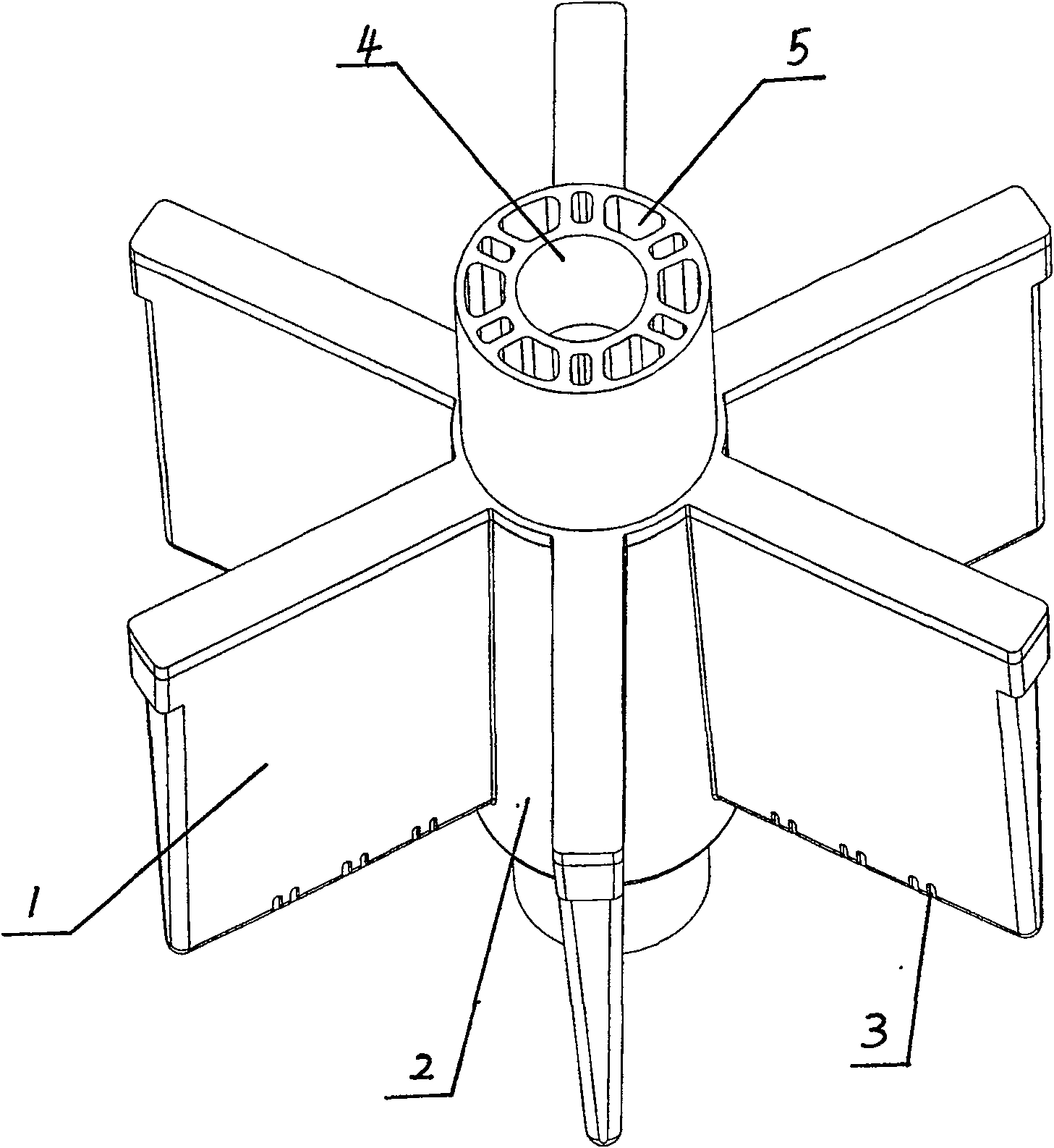 Aerating unit for film component