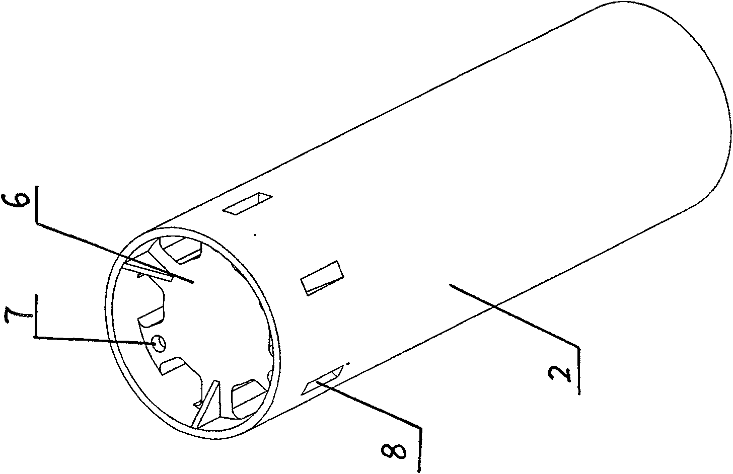 Aerating unit for film component