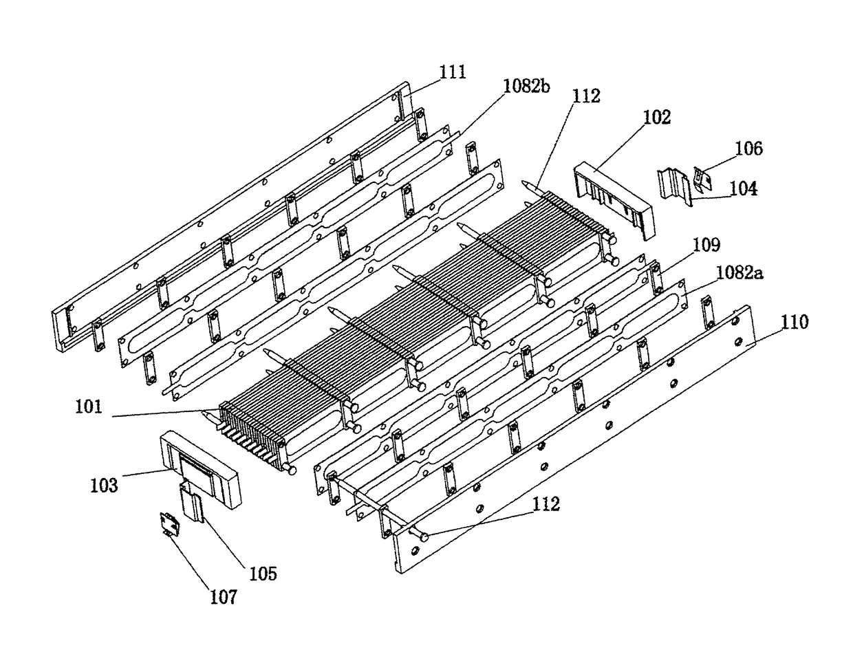 Semi-enclosed air cleaner used in an air-conditioner