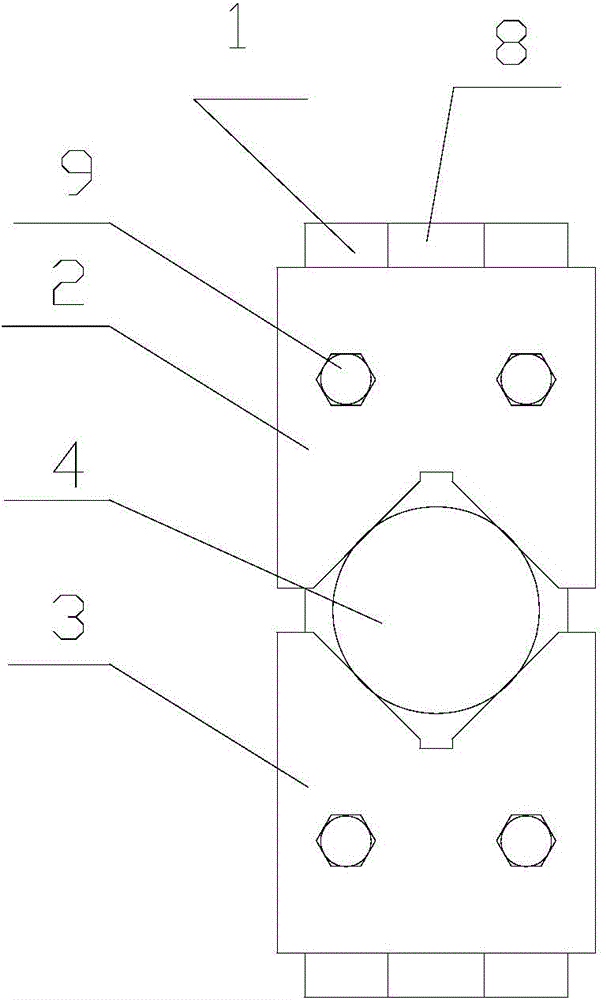 Machining fixture for eccentric part