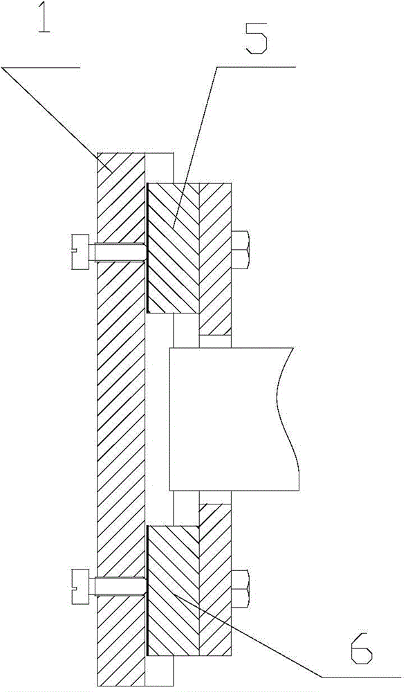 Machining fixture for eccentric part