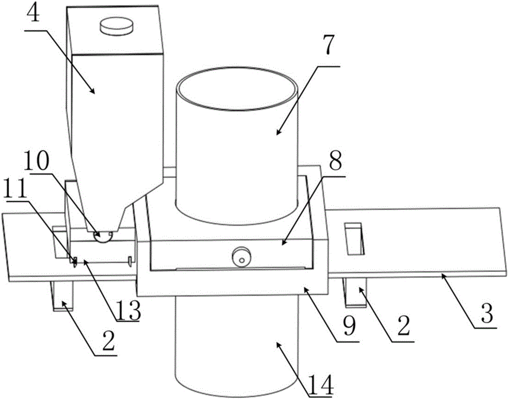 Modularized treatment device and method for selective laser melting powder of precious metal