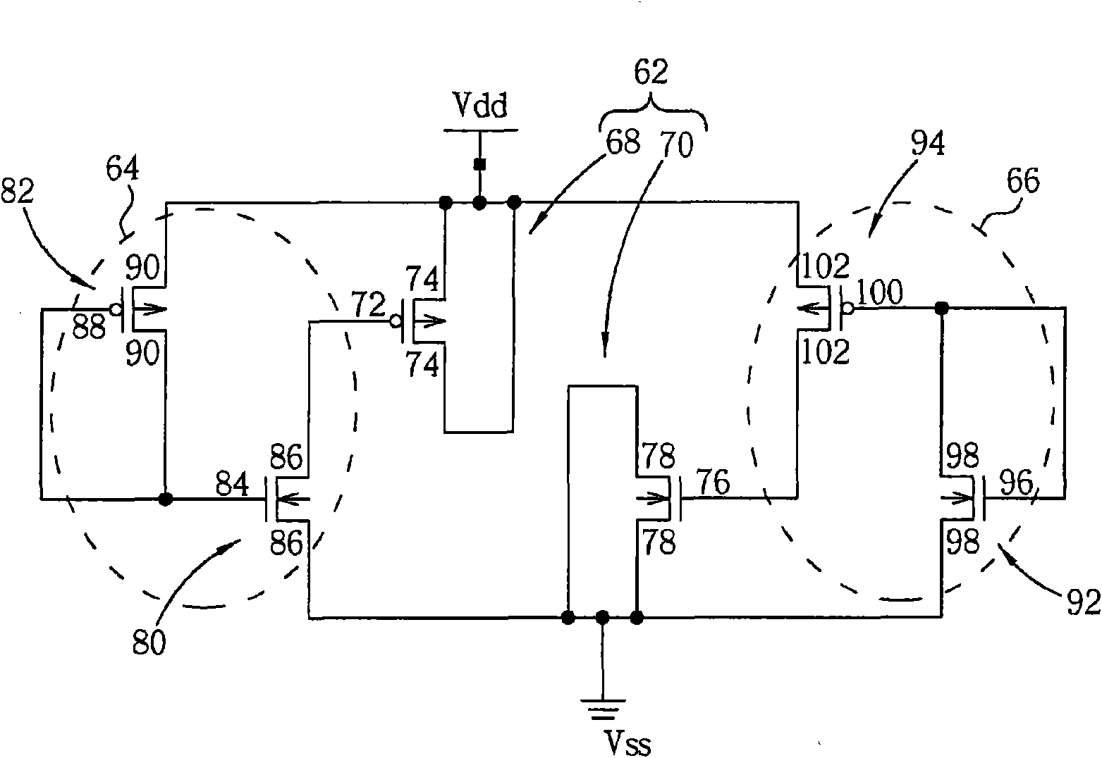 Filler circuit unit