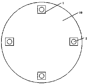 Bridge construction device with long service life