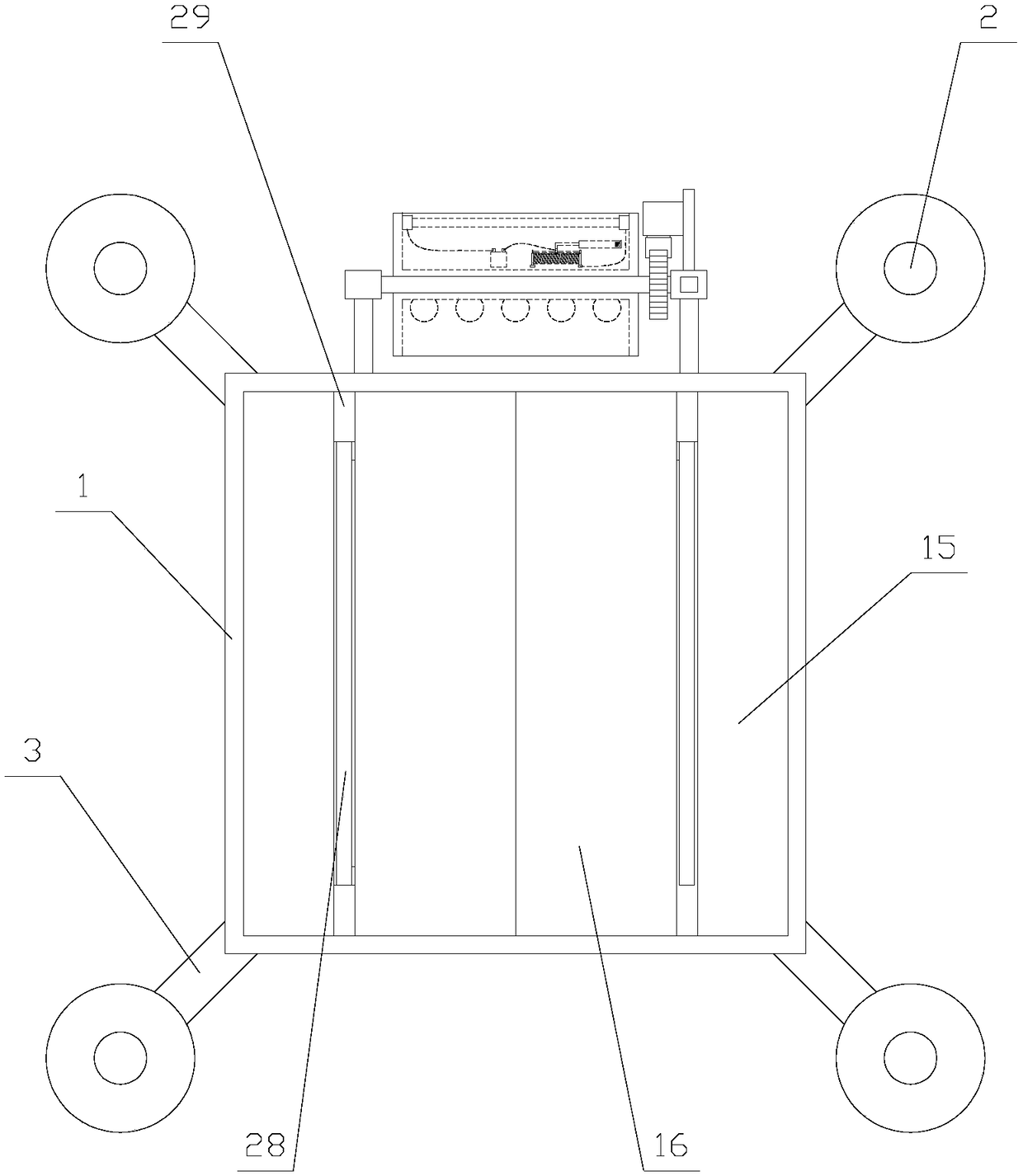 A face recognition device with strong adaptability for vehicle access