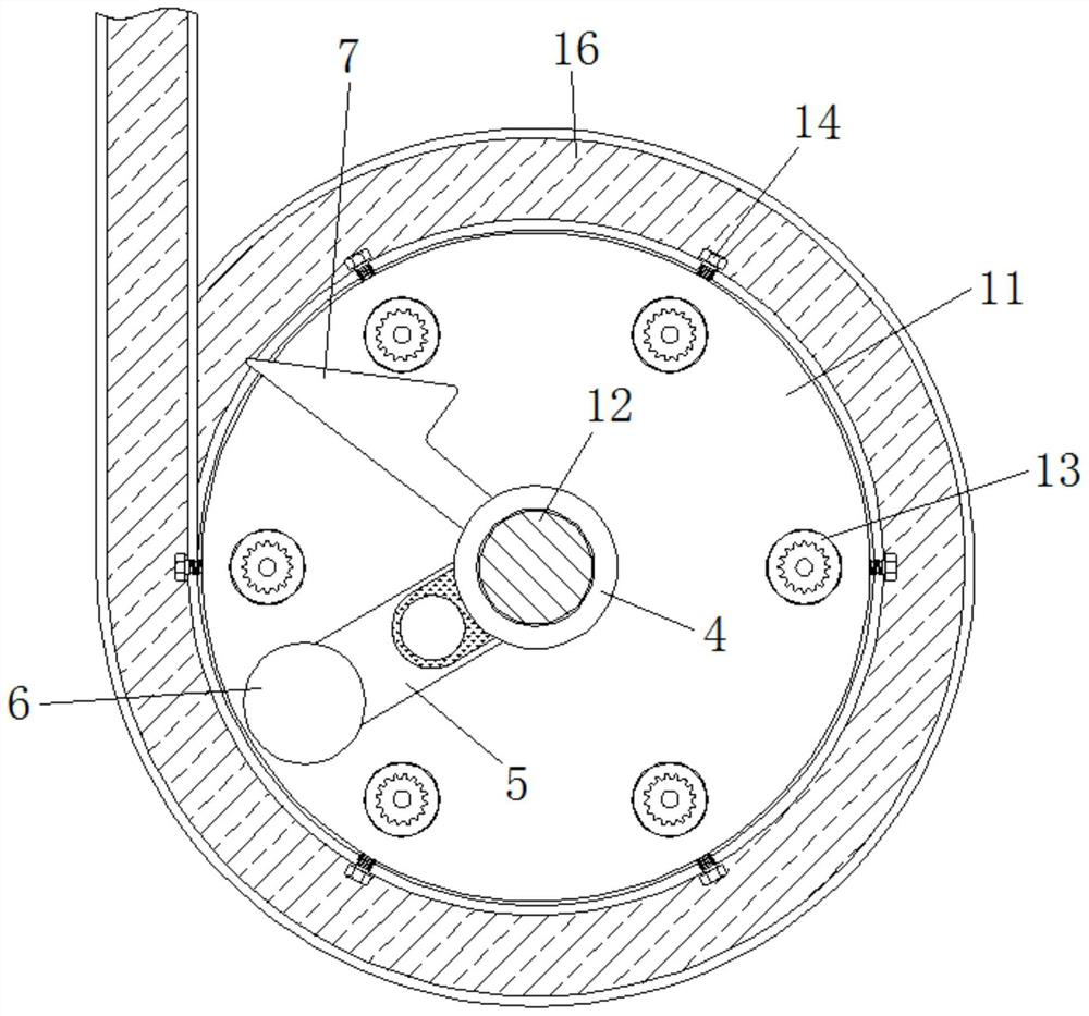 Continuous forming device for powder metallurgy based on limiting transmission