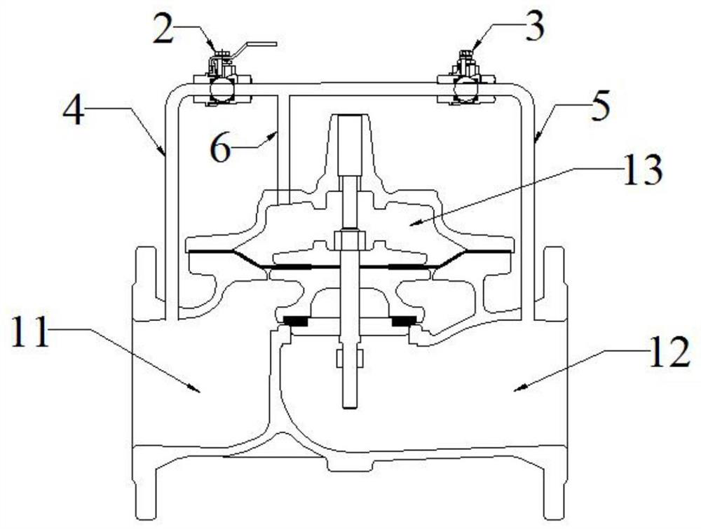 Electrohydraulic valve, outlet pressure control system and inlet pressure control system