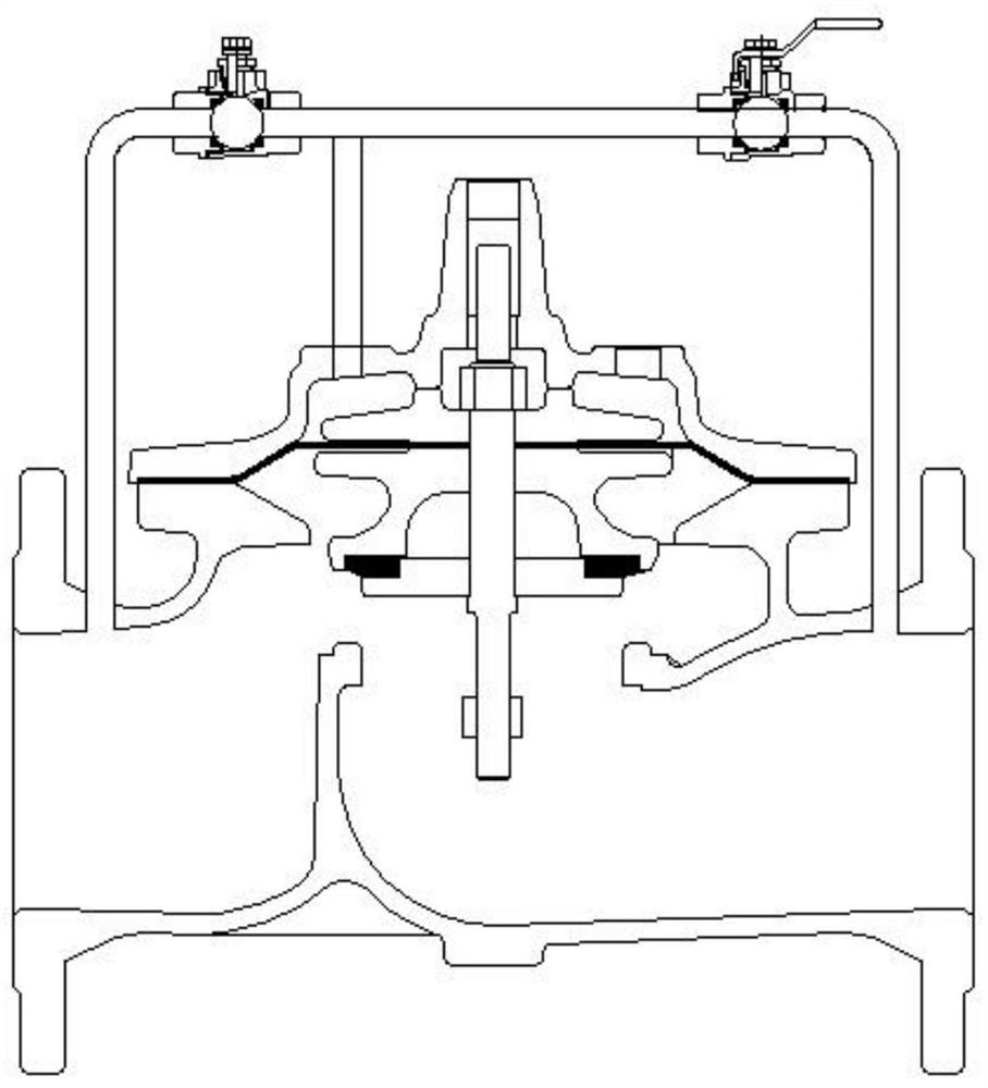 Electrohydraulic valve, outlet pressure control system and inlet pressure control system