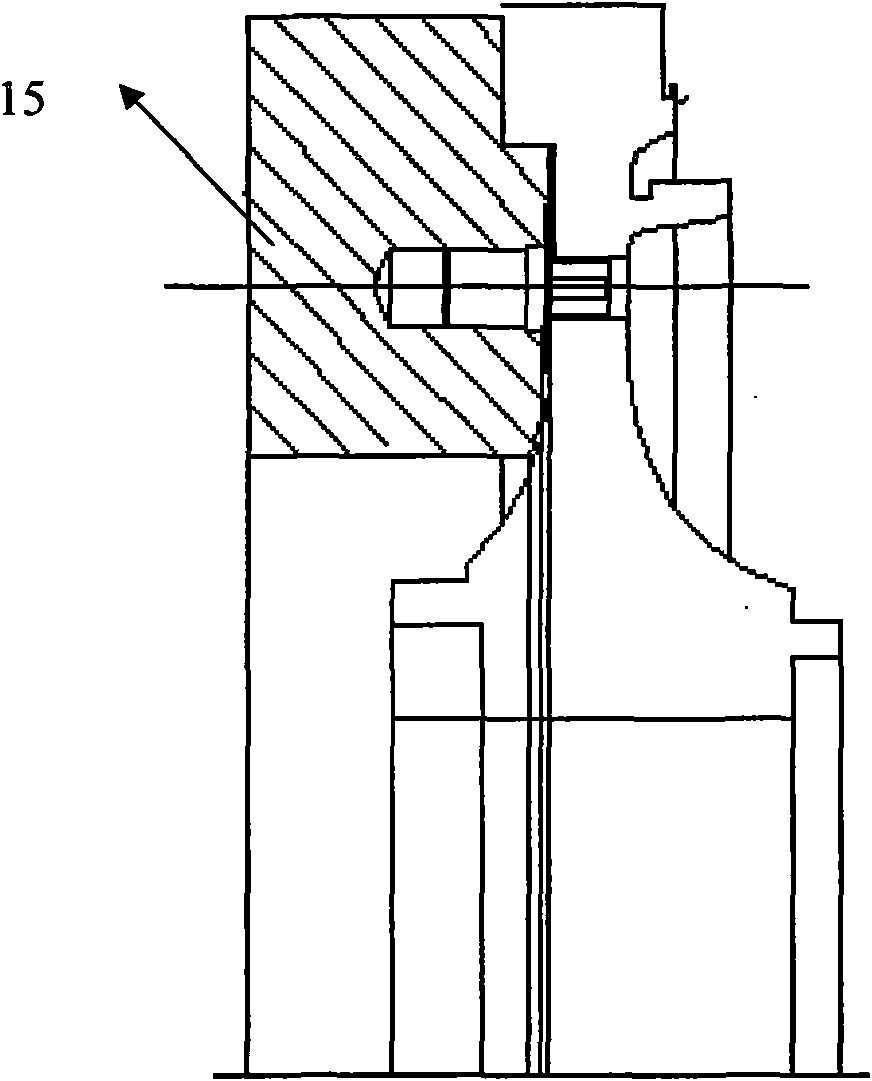 Fixture special for mortise of broaching disc type part