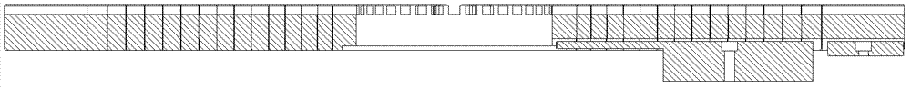 Processing method for bed die ferrules