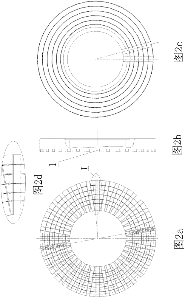 Processing method for bed die ferrules