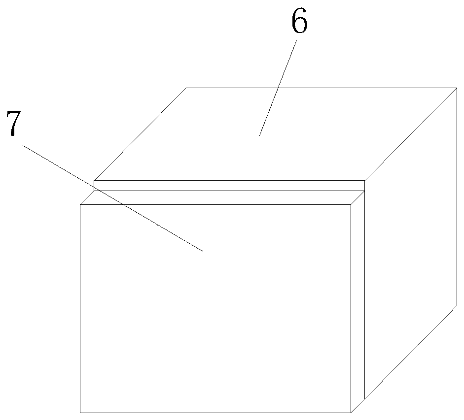 Integrated material evidence receiving table