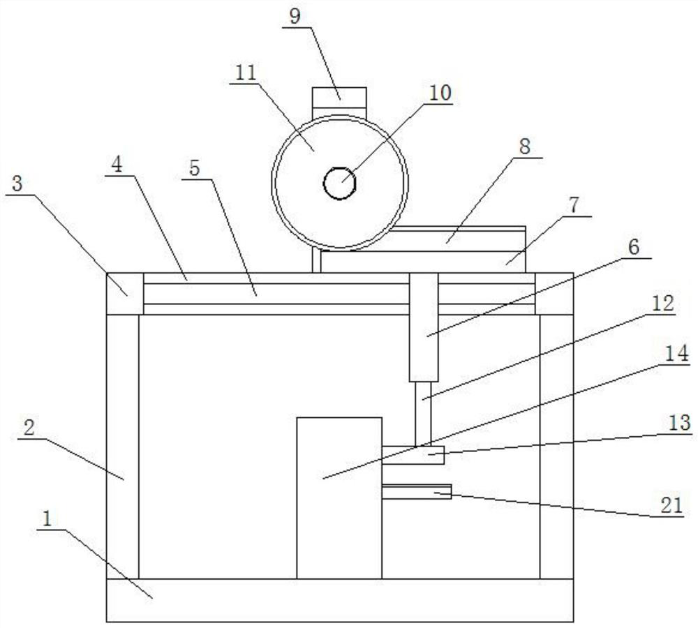 Mask indentation device and using method