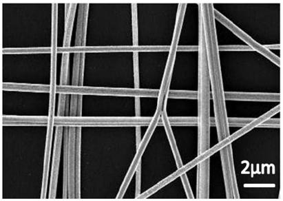 Method for electrolytic deposition of WO3 thin film on non-continuous conducting film