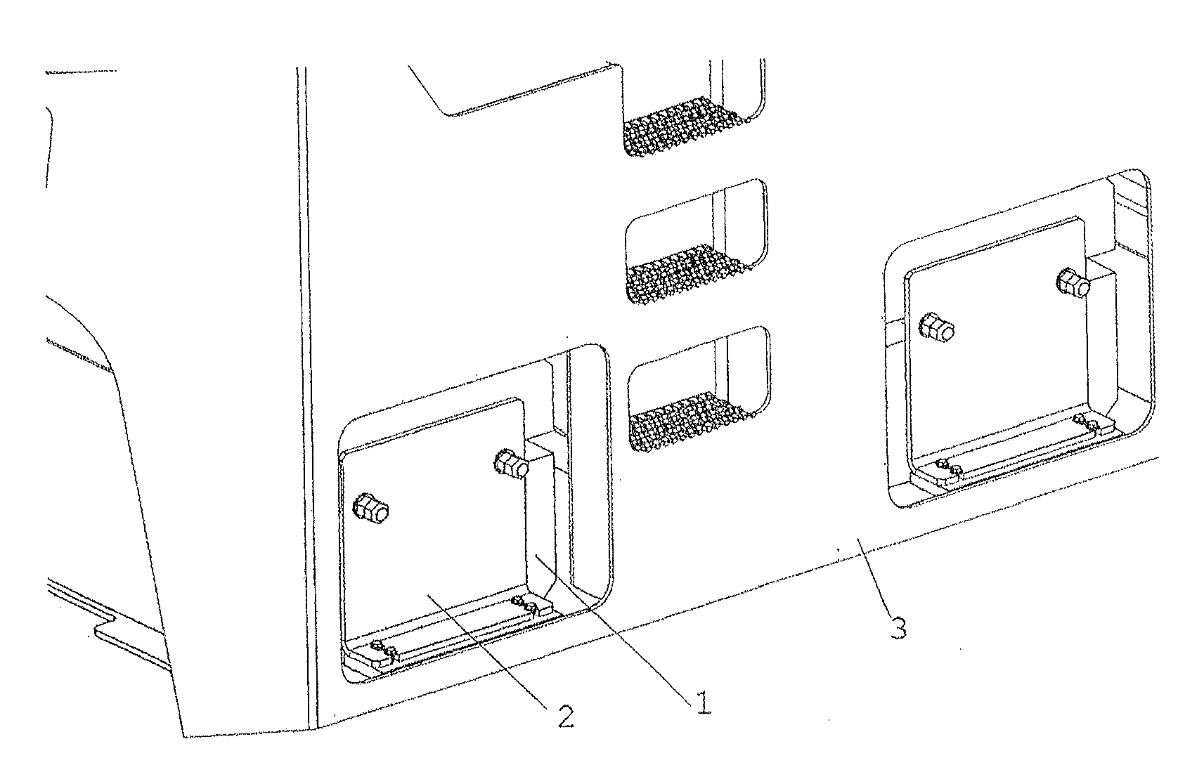 Machine weight regulation system