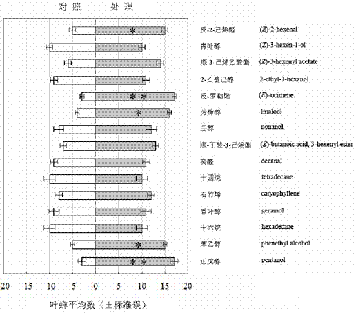 Method for preventing and controlling empoasca vitis by trapping