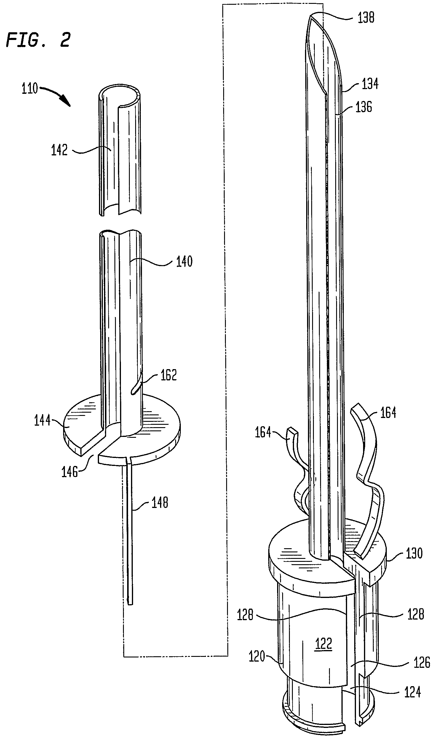 Vascular access needle