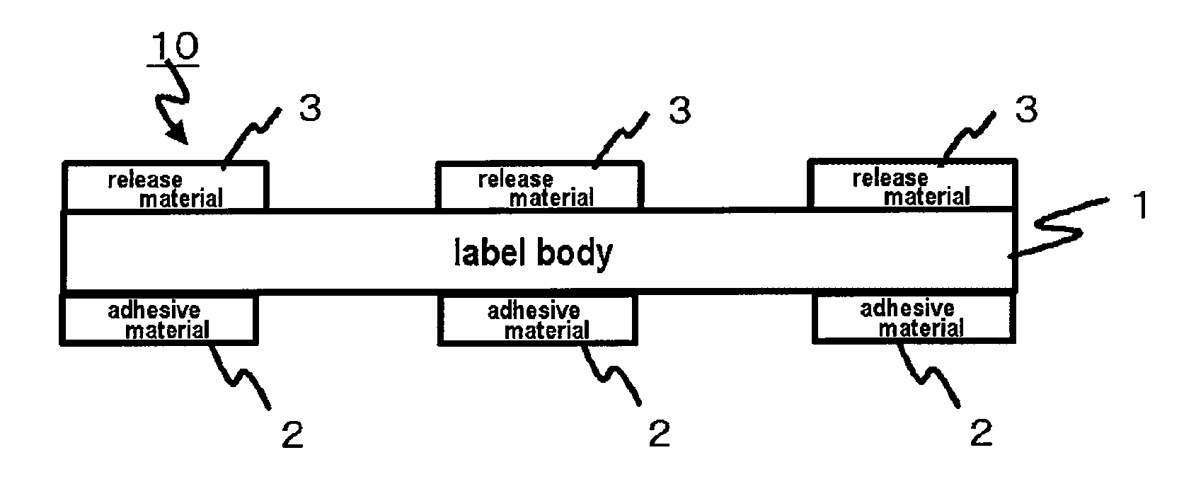 Price reduction label and price reduction label applying method