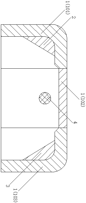 Rear wheel housing for split type suv based on lightweight