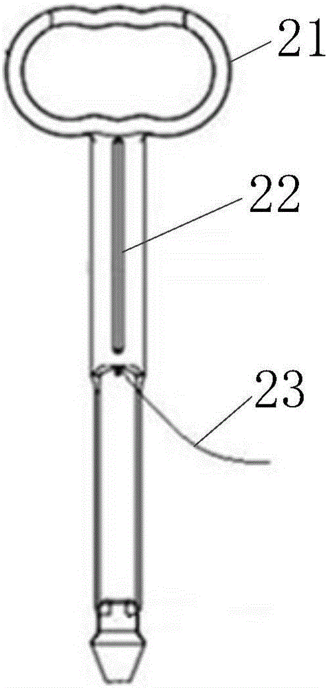 Percutaneous traction and puncture device