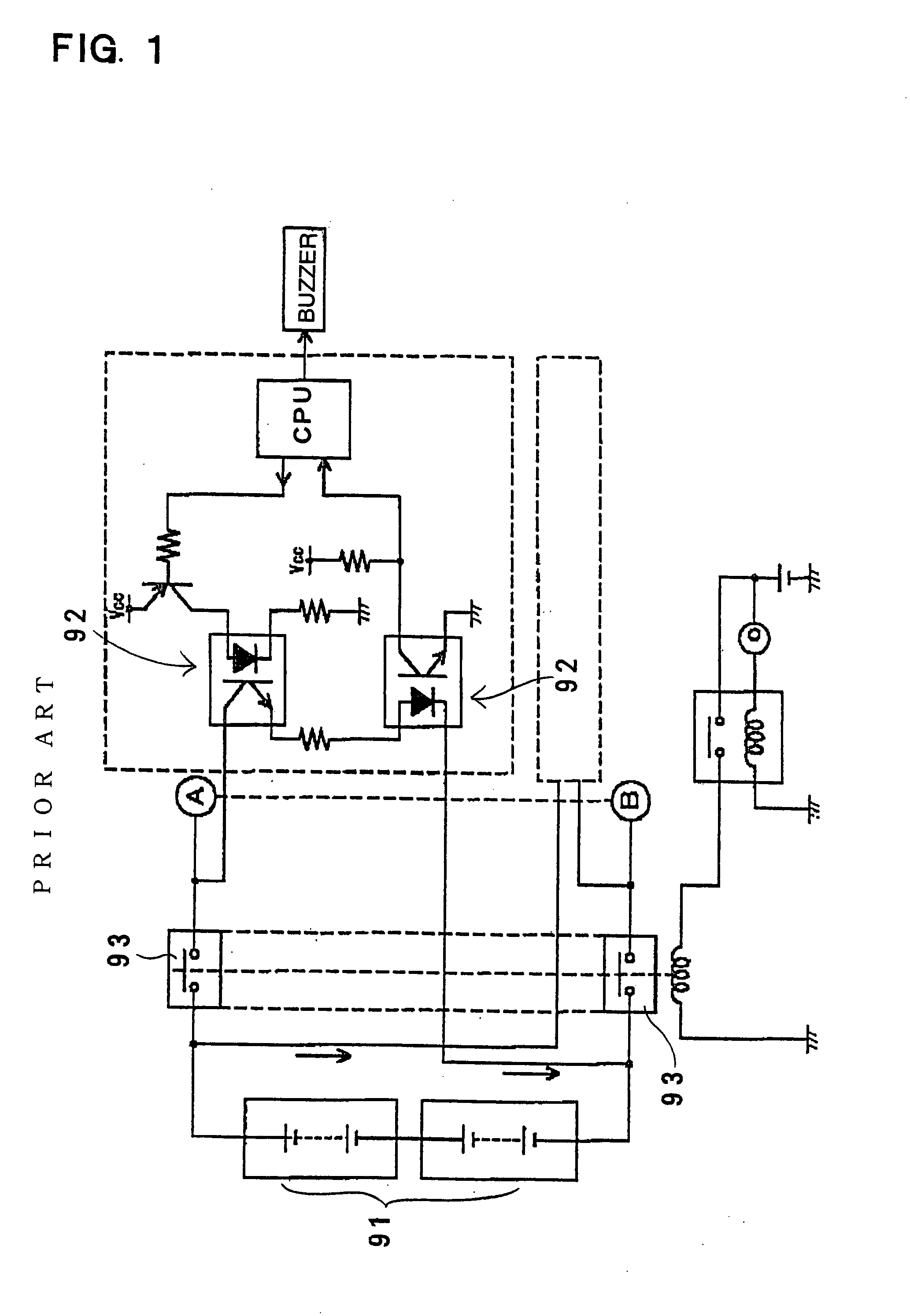 Electric power source for motor vehicle