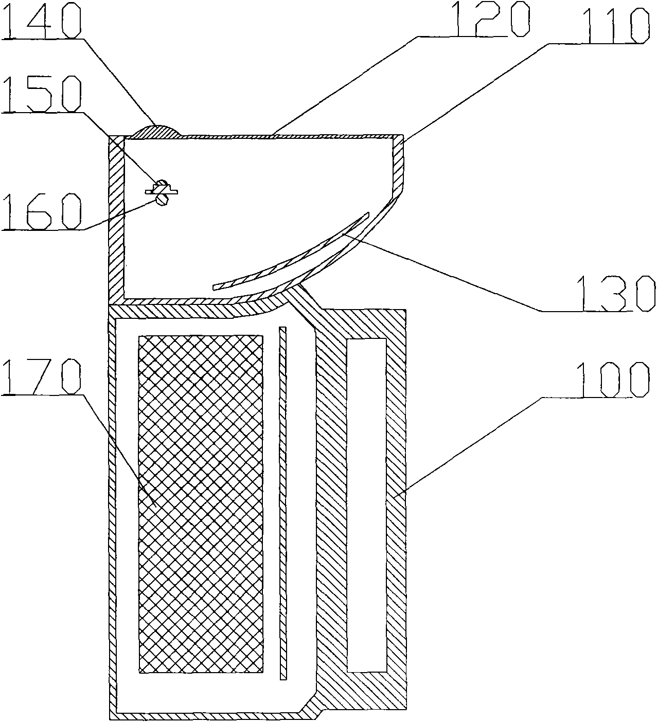 Portable spotlighting-floodlighting lamp