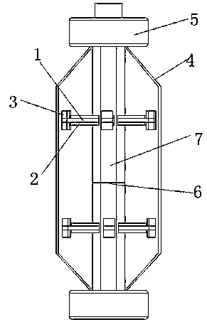 Piezoelectric energy storage device for oil well downhole detection equipment