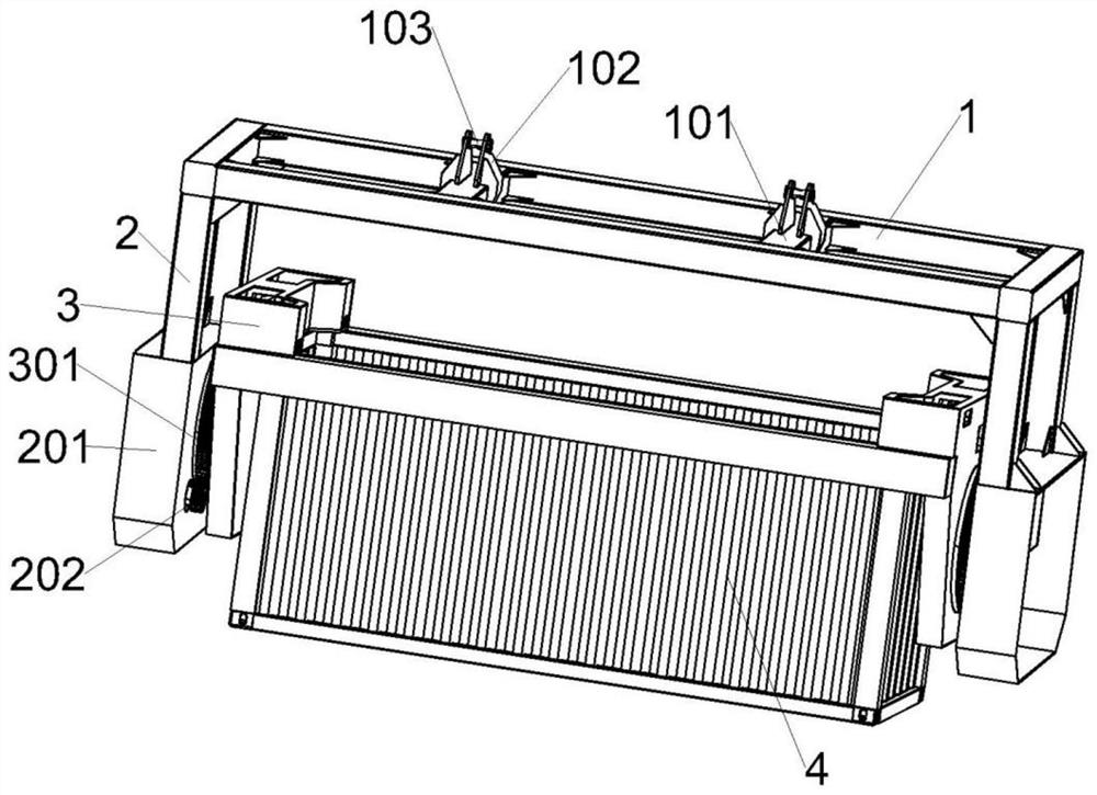 Container turnover lifting appliance