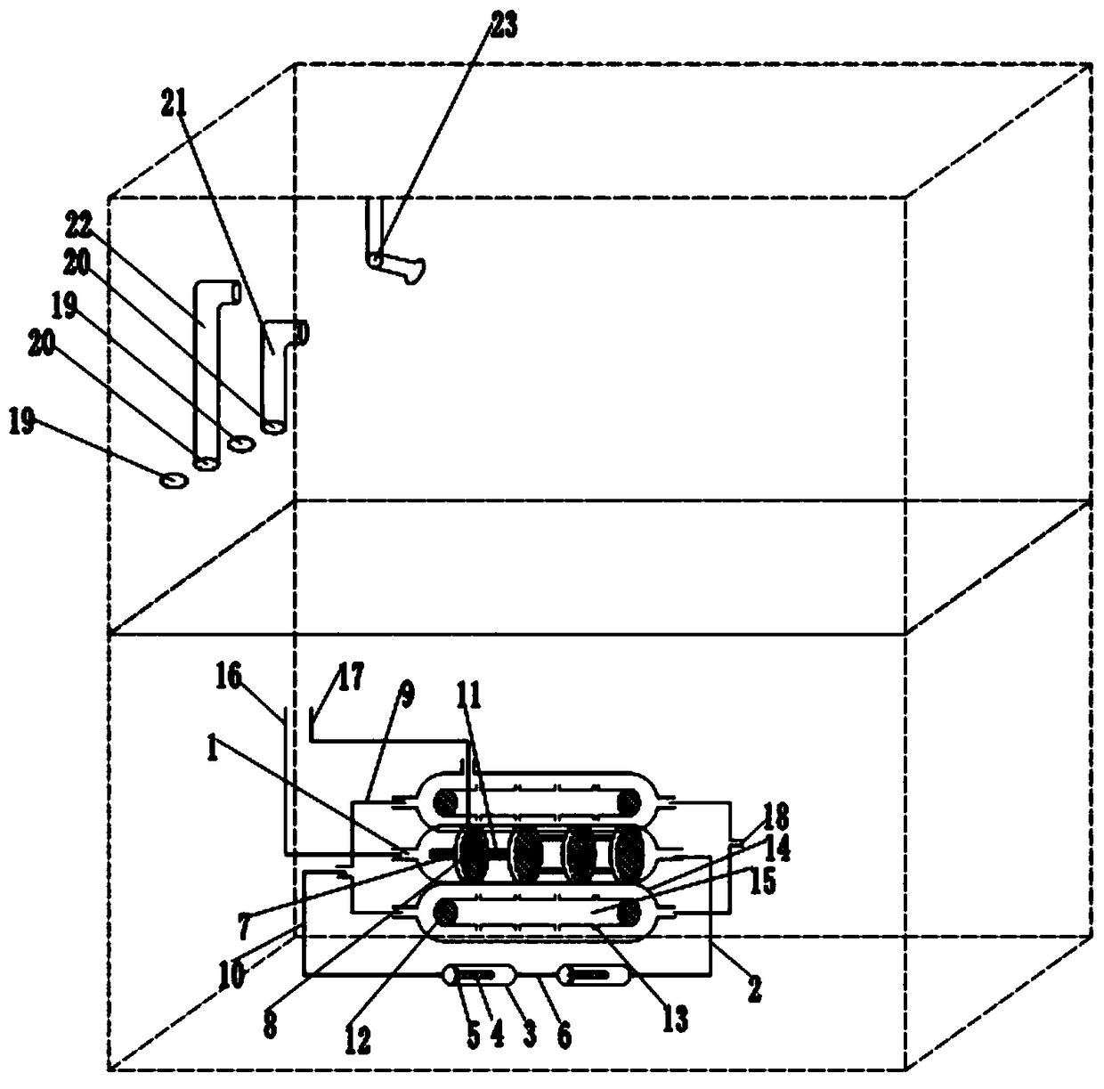 Mineralization ultrafiltration synthesis-based water producing machine