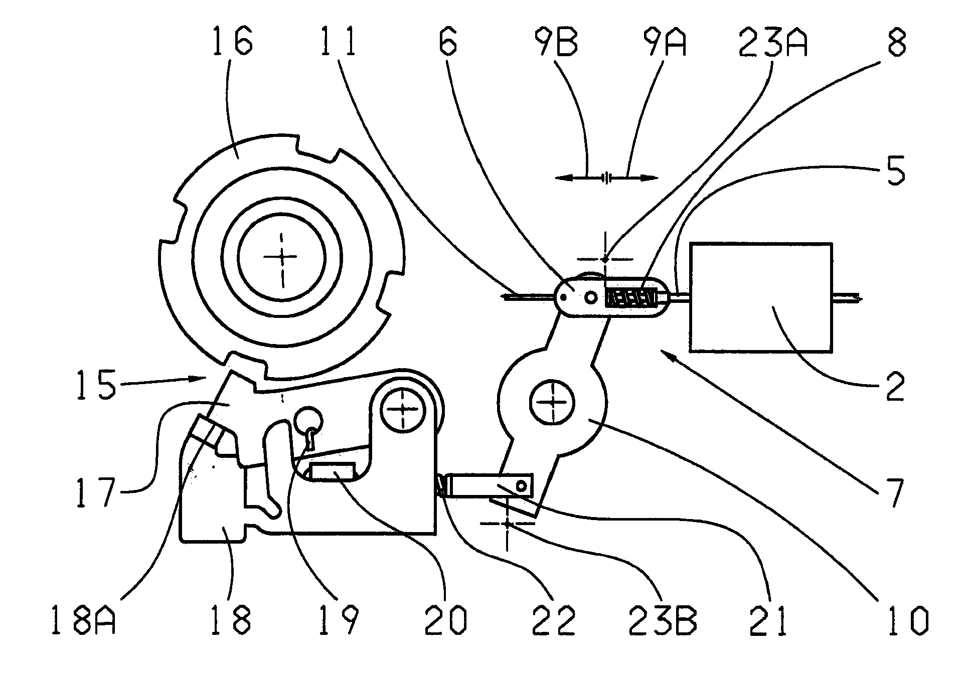 Parking lock device having an emergency operation device for vehicle transmissions