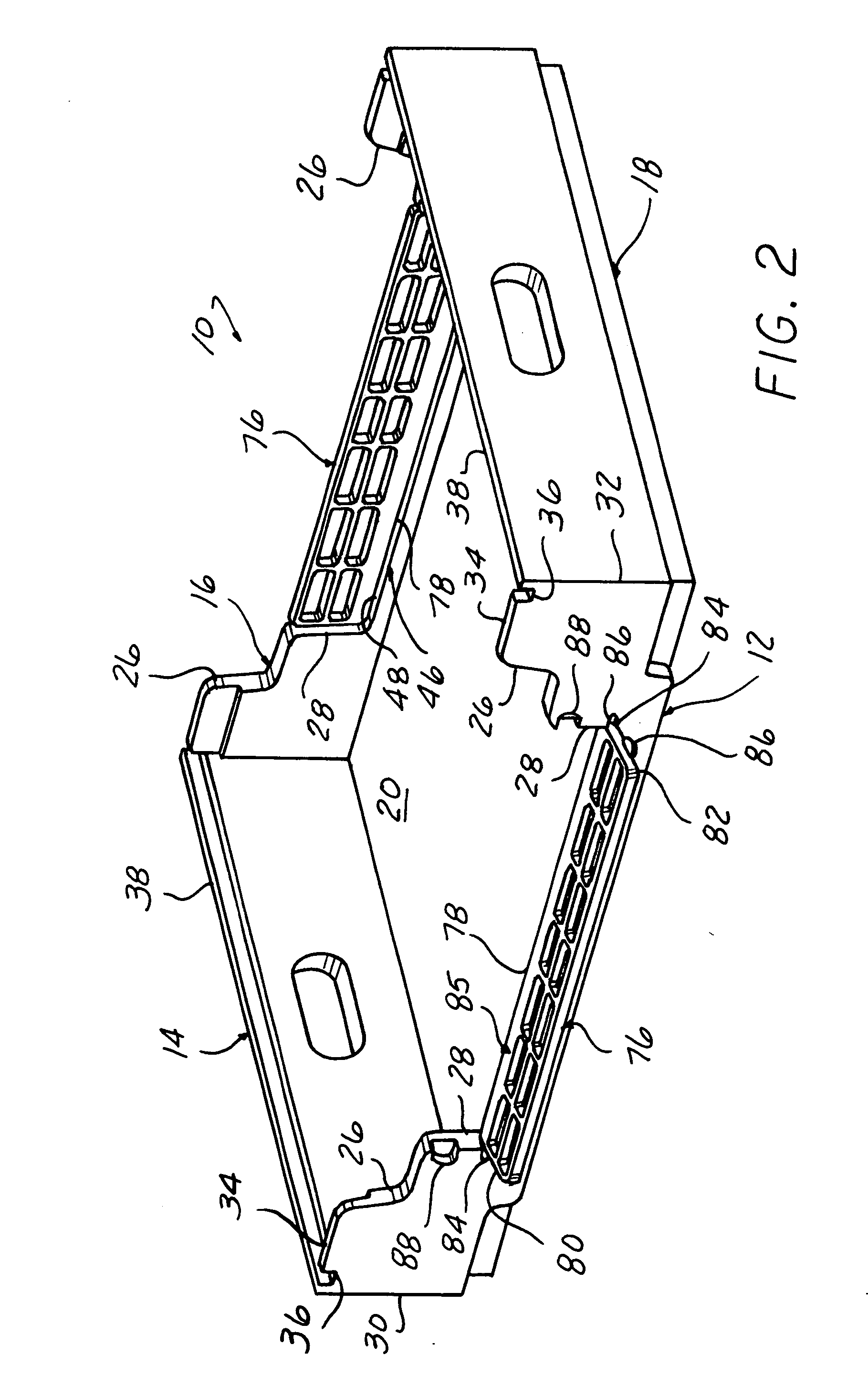 Bakery tray having an adjustable merchandising window