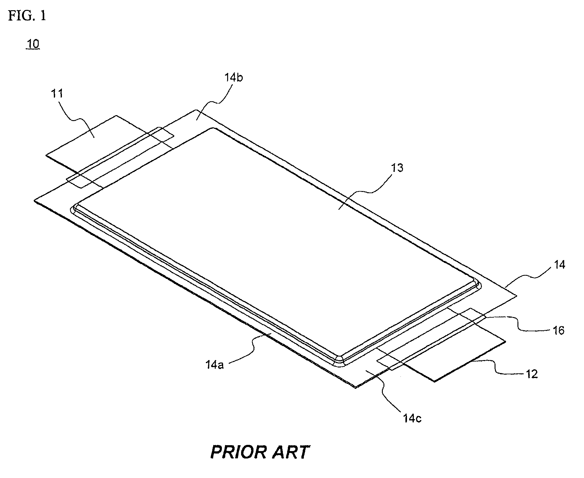 Secondary battery of novel structure and battery pack having the same