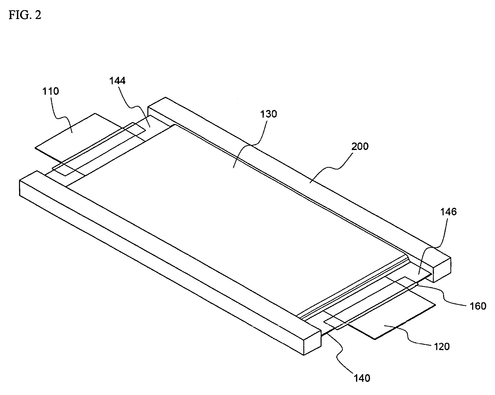 Secondary battery of novel structure and battery pack having the same