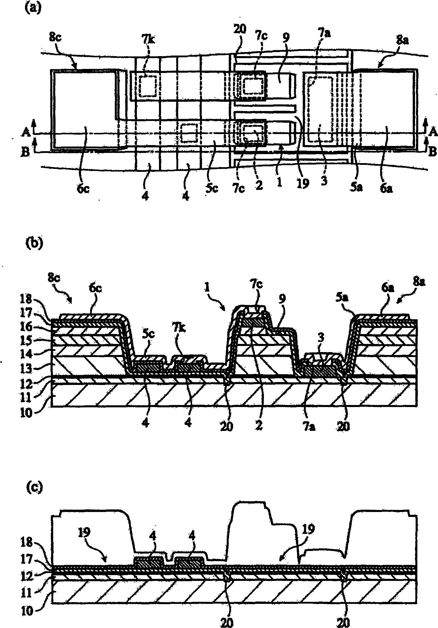 Luminous diode array