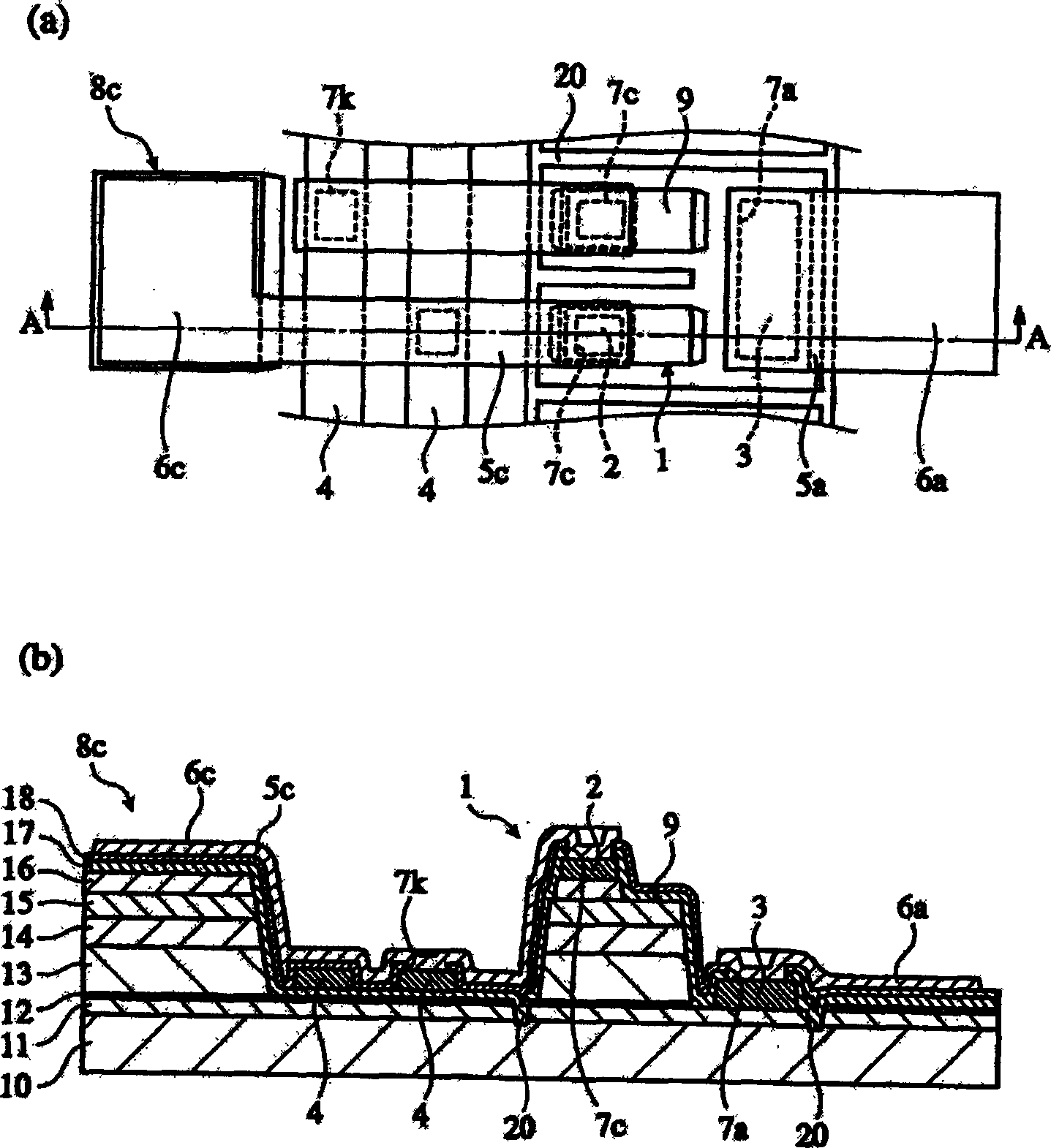 Luminous diode array