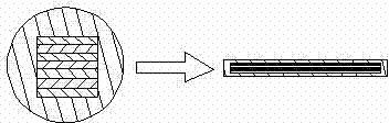 Magnesium-aluminum multilayer composite plate and machining method thereof