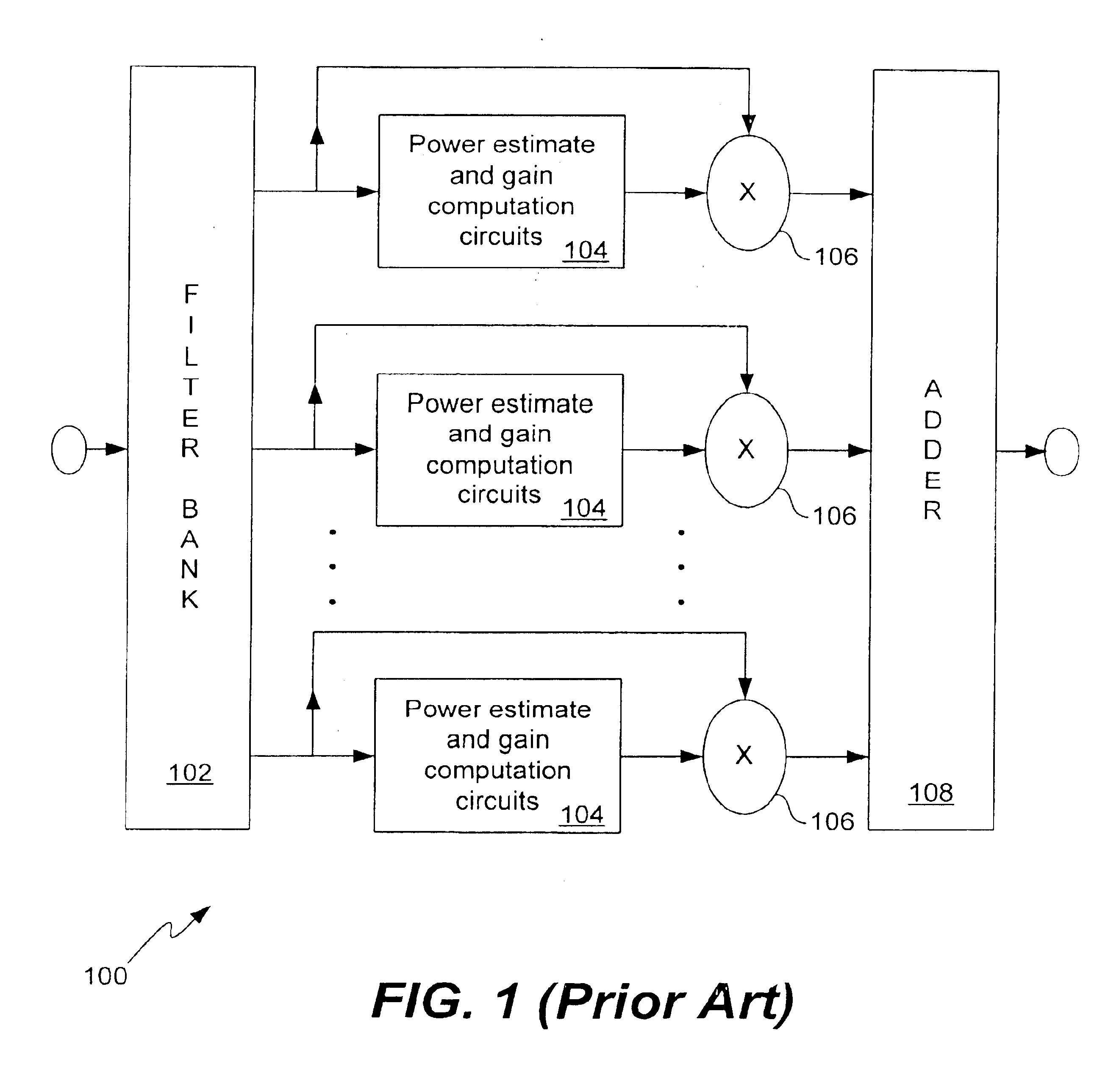 Method and apparatus for filtering and compressing sound signals