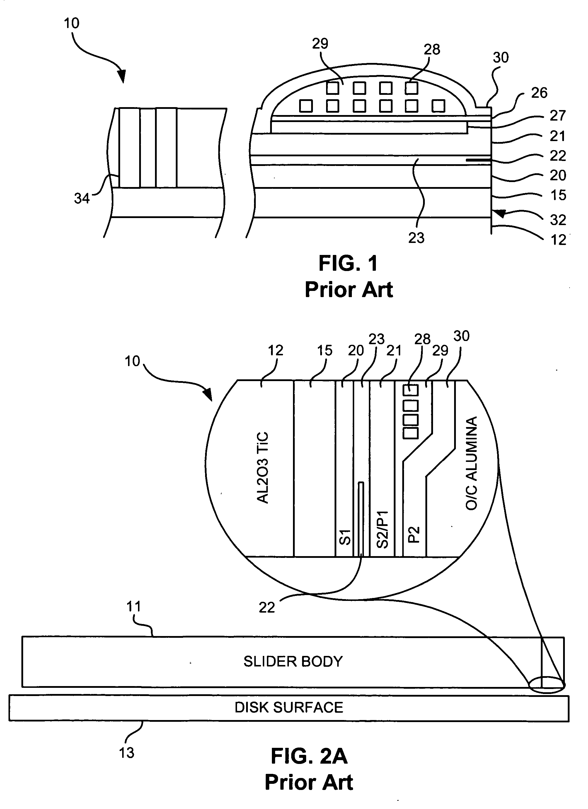 Tunable fly height using magnetomechanical effect in a magnetic head