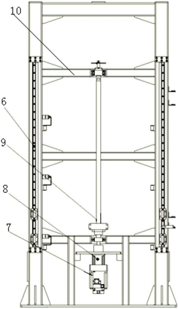 Multifunctional conveying device based on glass panel production line