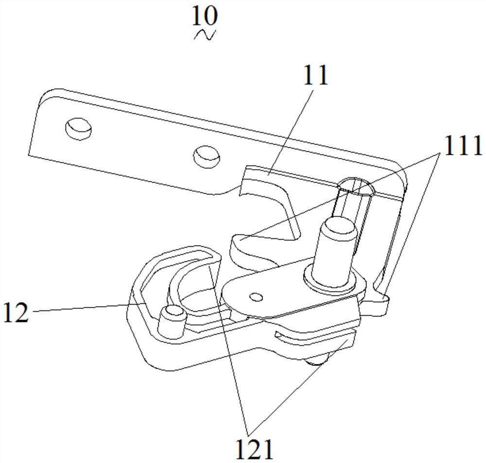 Refrigerator door hinge device and refrigerator