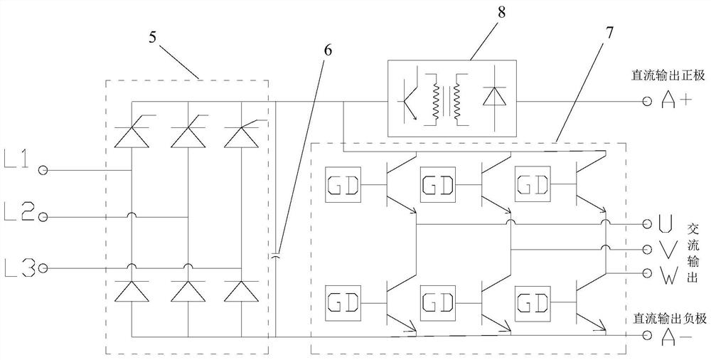 Test method for testing cross interconnection performance of cable on laying site