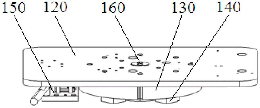 Rotary bearing mechanism and engine split assembly tray