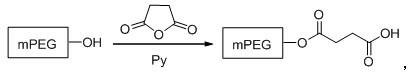 Preparation method of water-soluble toluylene compound prodrugs