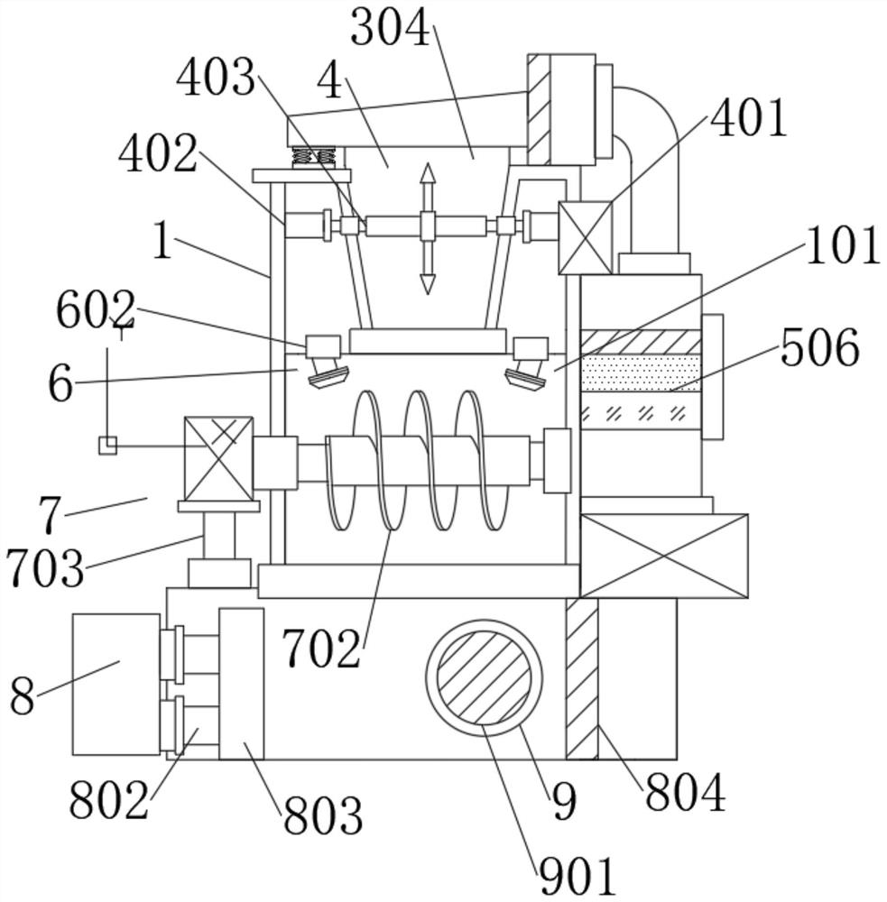 Municipal waste treatment device