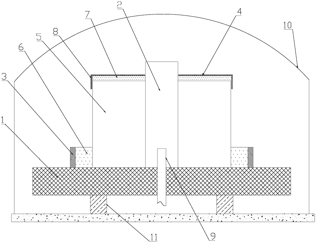 High-temperature annealing method of low-temperature and high-magnetic-induction oriented silicon steel