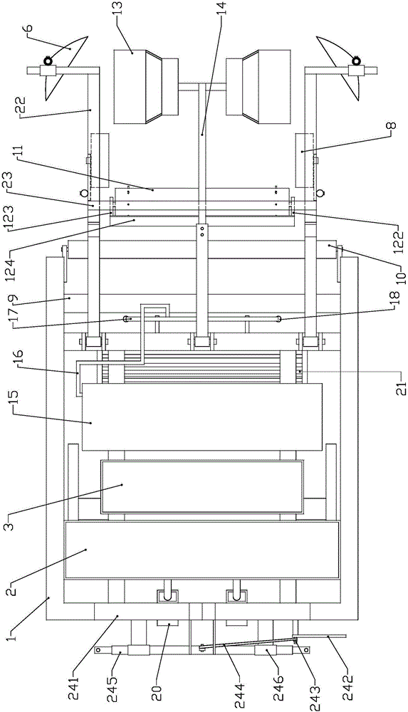 Automatic punching type peanut seeding machine