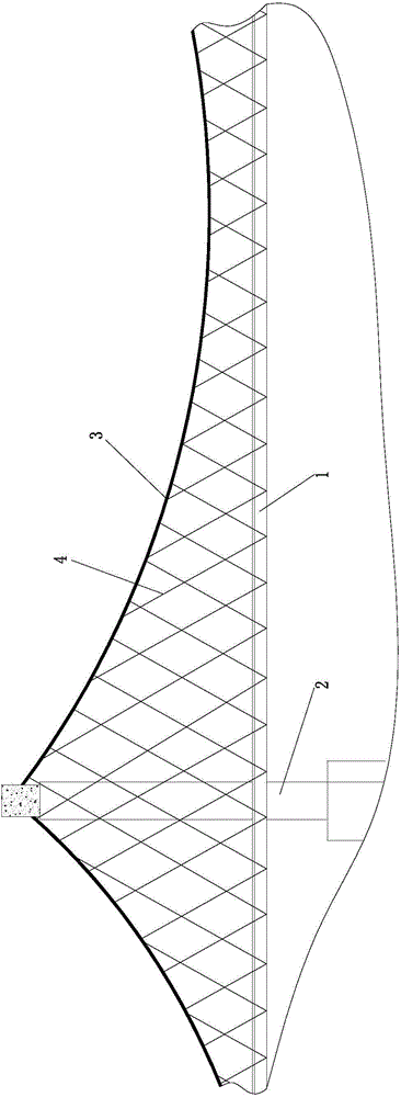 Suspension bridge with high torsional rigidity