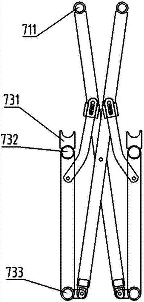 An adjustable support plate structure and a wheelchair with the structure